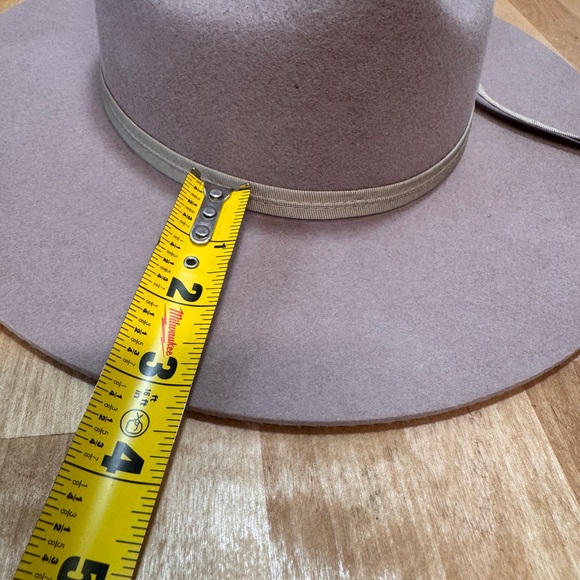 LACK OF COLOR FEDORA HAT 𝐓𝐇𝐄 𝐙𝐔𝐋𝐔 IN SAND COLOR - Picture 4 of 14